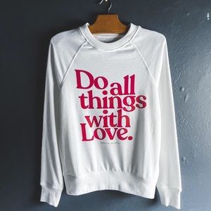 New Spiritual Gangster With Love Sweatshirt sz XS